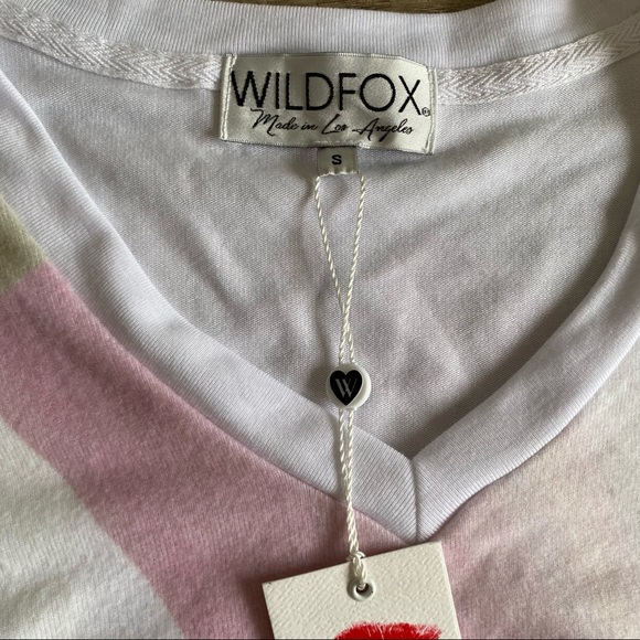Wildfox Kaleidoscope Sweatshirt Baggy Beach Jumper - Picture 10 of 11